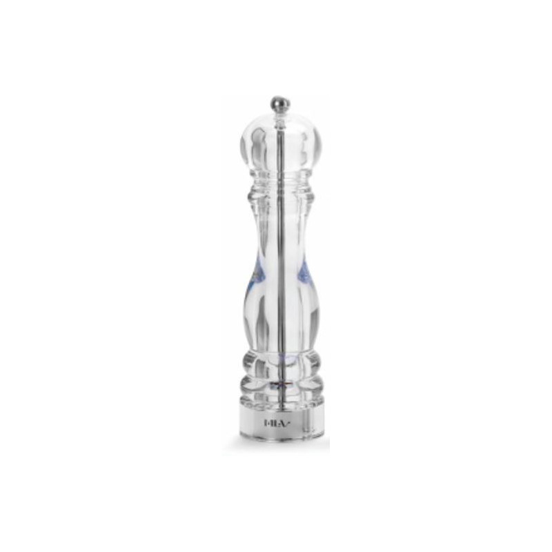 MOLINILLO PIMIENTA/SAL PC TRANSP 23XØ5.7CM MOLIENDA CERAMICA
