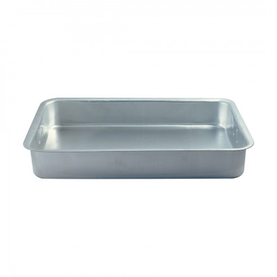 ASADERA RECT ALUM HOTEL MANILLAS ABATIBLES 60X40X8CM LAVADO 1.7MM EL ROBLE