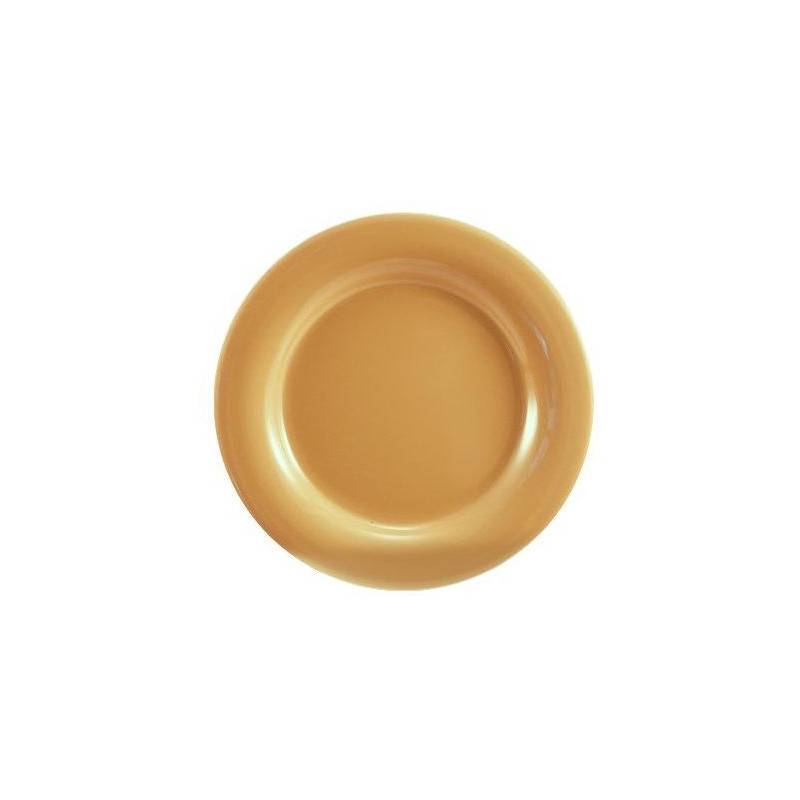 SET 6 PLATO ART PAN RDO 16,5 CM MELAMINA AMARILLO