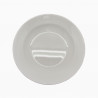 Set 6 Plato Hondo 23cm Blanco Melamina | Art