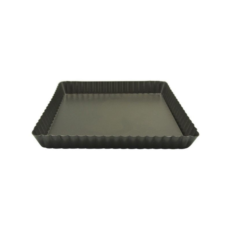 Molde Kuchen Desmontable Alum 1.0Mm 21X21X2.5Cm Sanneng