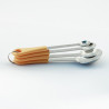 Cuchara Medidora Inox 1.2Ml/15Ml Sanneng 4Pzs