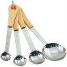 Cuchara Medidora Inox 1.2Ml/15Ml Sanneng 4Pzs
