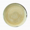 SET 3 PLATO FUSION PRES RDO 28CM PORC AMARILLO