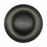 SET 3 PLATO FUSION PRES RDO 28CM PORC NEGRO