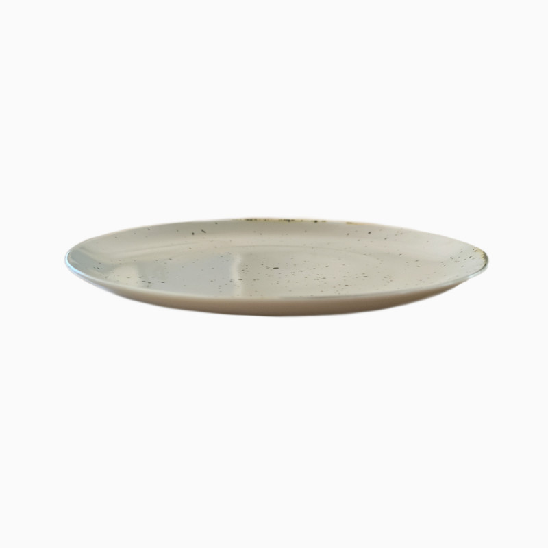 SET 3 PLATO FUSION PRES RDO 28CM PORC MARFIL