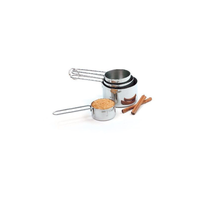 Taza Medidora Inox 60/250Ml Norpro Set 4Pzs