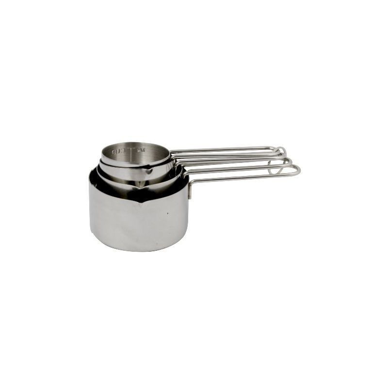 Taza Medidora Inox 60/250Ml Norpro Set 4Pzs