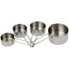Taza Medidora Inox 60/250Ml Norpro Set 4Pzs