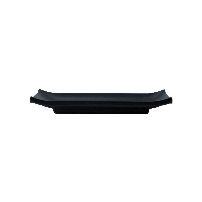 Plato Sushi Rect 22.6X9.7X3Cm Melamina Negro