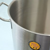FONDO INOX 304 Ø24X24CM 10LTS C/ASAS INOX 304 0.8MM F/DIFUSOR BIG CHEF