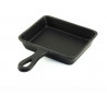 Sarten Ø13X10Cm Fierro Fundido 3Mm Esmalte Negro Big Chef