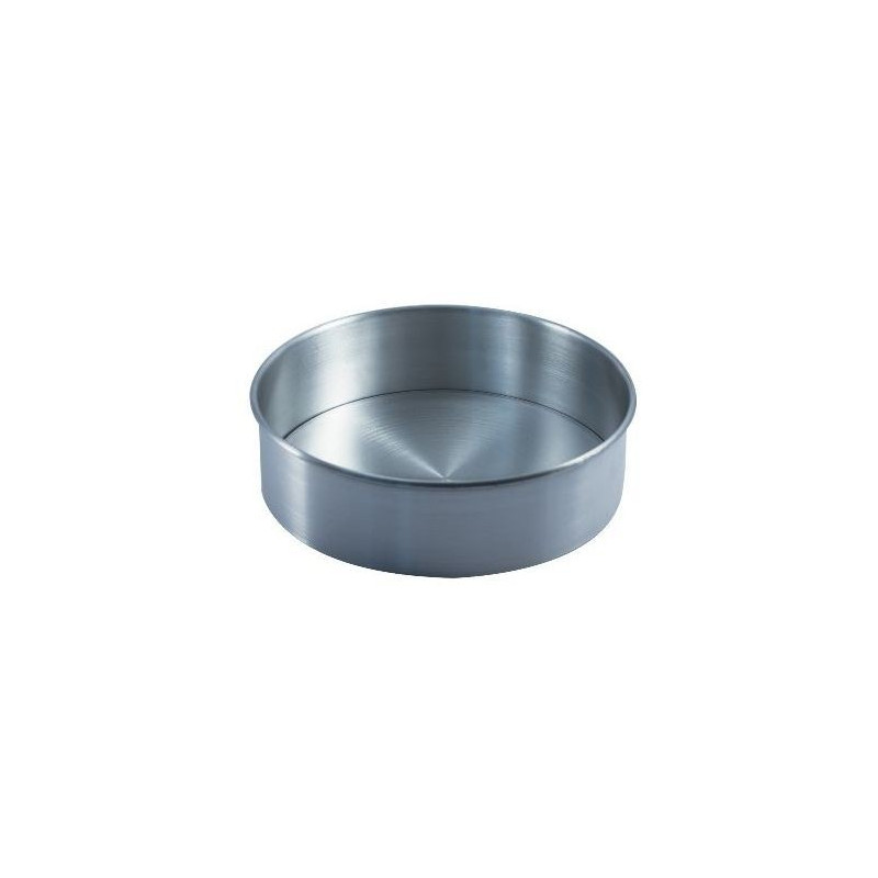 Molde Rdo Desmontable Alum 0.8Mm Ø20X7Cm