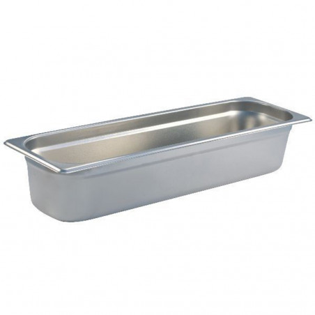 Depósito gastronorm 2/4 10cm acero inoxidable 0.6mm Big Chef