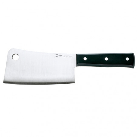 HACHA CARNE RECTA PERFO 18CM INOX NEGRO (CLEAVERS) IVO 11081.18.13