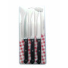 Cuchillo Carne Bbq Inox 1.2Mm Baquelita 3Pzs