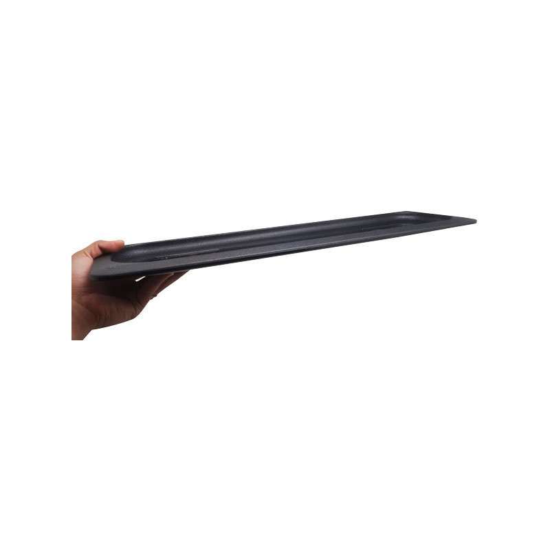Tapa depósito gastronorm 2/4  policarbonato negro Gplast