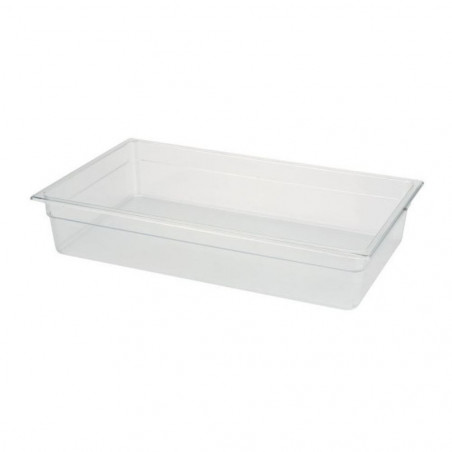Depósito GN 1/1 6.5cm Policarbonato Transparente | Gplast