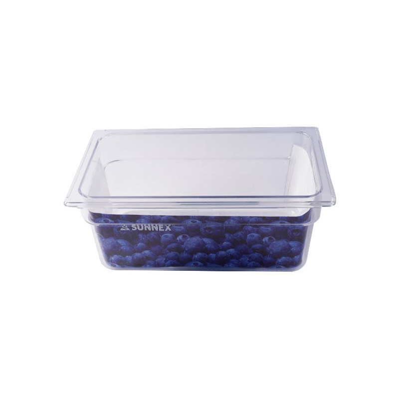 Depósito GN 1/4 10cm Policarbonato Transparente | Gplast