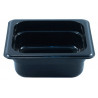 Depósito gastronorm 1/6 6.5cm policarbonato negro Gplast