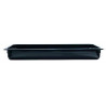 Depósito gastronorm 1/1 6.5cm policarbonato negro Gplast