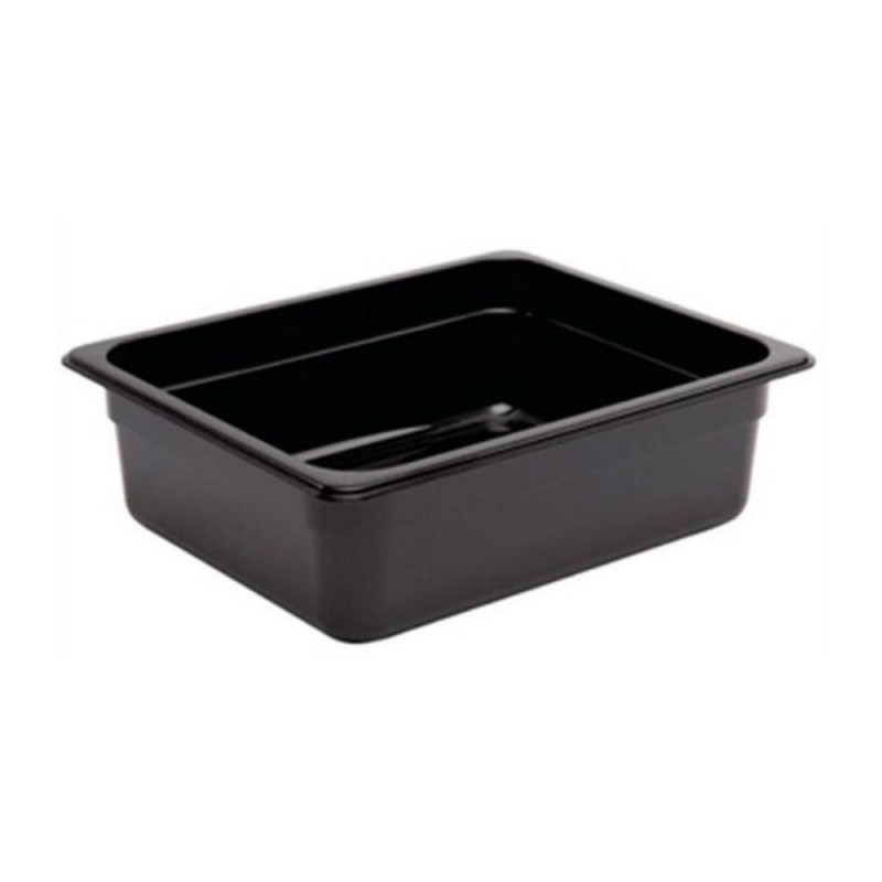 Depósito GN 1/2 10cm Policarbonato Negro | Gplast