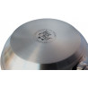 SARTEN INOX 304 Ø32X5CM C/MANGO INOX 304 1.0MM F/DIFUSOR BIG CHEF