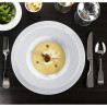 Set 6 Plato Hondo 23cm Castello | Vajilla y Loza Porcelana en Steward