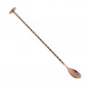 Cuchara de Cocteleria Acero con Baño de Cobre 28cm Barkeeper