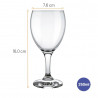 Set copas vino blanco 250ml Windsor 12 unidades