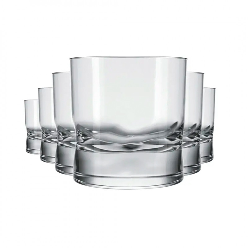Set vasos whisky 250ml Dinho 12 unidades