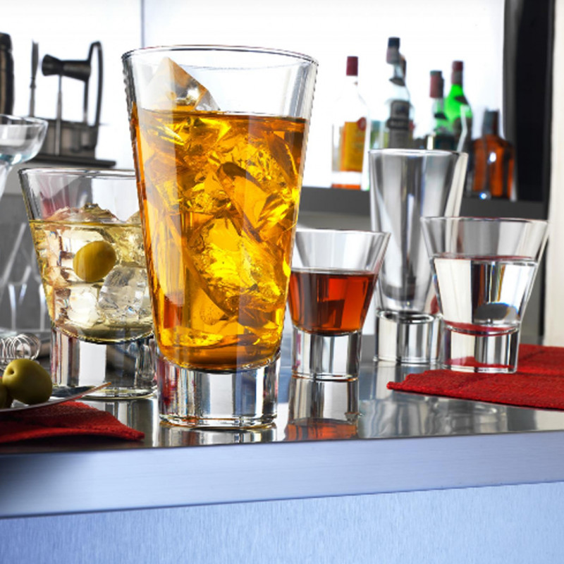 Set vasos bebida 250ml Ypsilon 12 unidades