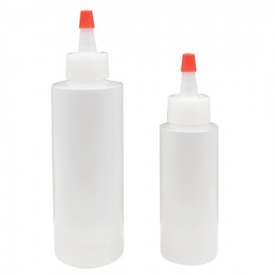 Botella Salsa 60Ml/120Ml Plast Transp Pack 2 Unds Tablecraft