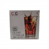 Set 4 Vasos Bebida Rock 414ml