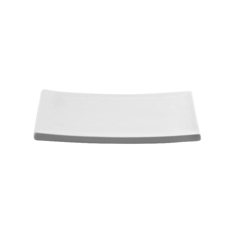 Plato Sushi Rectangular Hotel | Set 6 Piezas de Porcelana | Steward.cl