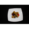 Set 6 plato principal porcelana 23.5cm Prisma