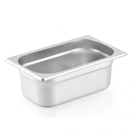 DEPOSITO GN ACERO INOX 1/4 100MM 2.3LTS BGC