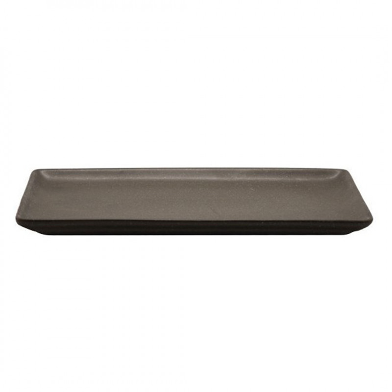 Set 4 Azafate Rect 33Cm Terra Porc Grafito