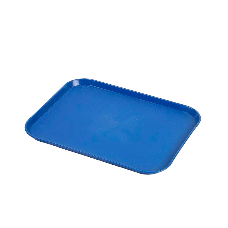 Bandeja autoservicio plástico 45 X 35cm Azul