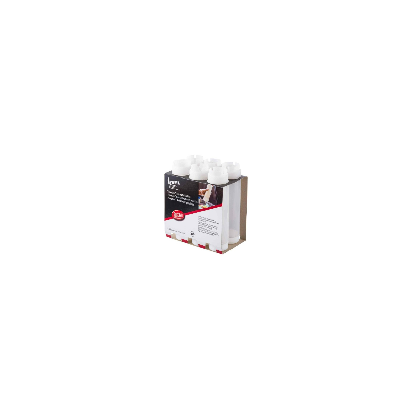 Botella salsa plástico 470ml 6 unidades Tablecraft