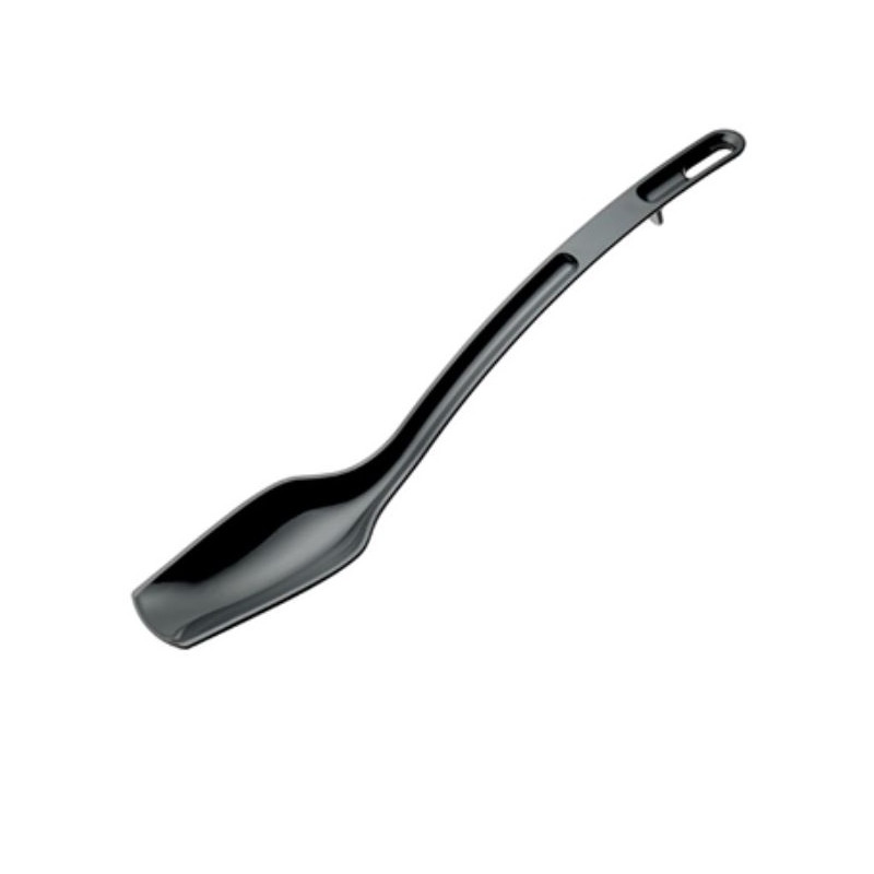 Cuchara servicio policarbonato negro 25cm Winco