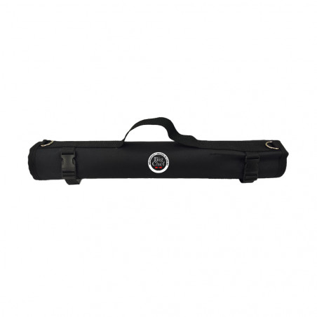 BOLSO CUCHILLOS TELA NEGRO (63X44CM EXTENDIDO) 10 CAVIDADES BIG CHEF