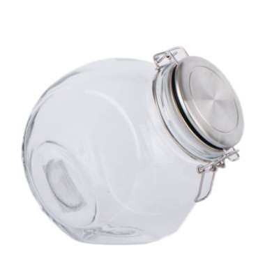 CONTENEDOR DE ALIMENTOS VIDRIO RDO 2.2LTS C/TAPA INOX BIG CHEF