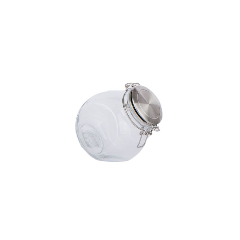 CONTENEDOR DE ALIMENTOS VIDRIO RDO 1.5LTS C/TAPA INOX BIG CHEF