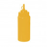 BOTELLA SALSA PLAST AMARILLO 470ML/16OZ BOCA ANCHA JD-BSD16-Y NSF©