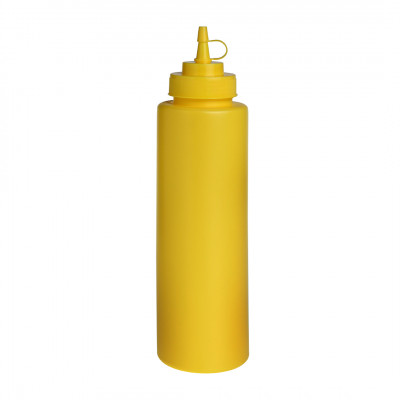 Botella Amarilla Salsa 700ml | Implementos Comida Rápida | Steward.cl