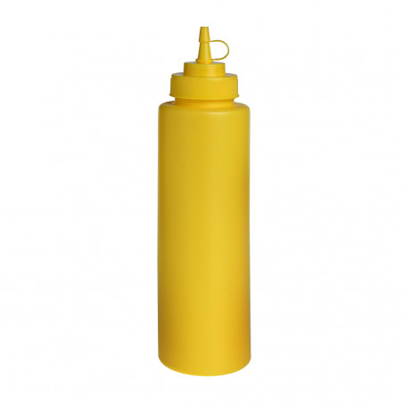 Botella Amarilla Salsa 700ml | Implementos Comida Rápida | Steward.cl