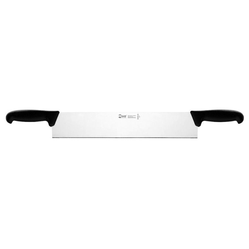 CUCHILLO QUESO 36CM INOX NEGRO DOBLE MANGO (CHEESE) IVO 32565.36.01