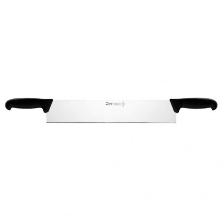 CUCHILLO QUESO 36CM INOX NEGRO DOBLE MANGO (CHEESE) IVO 32565.36.01