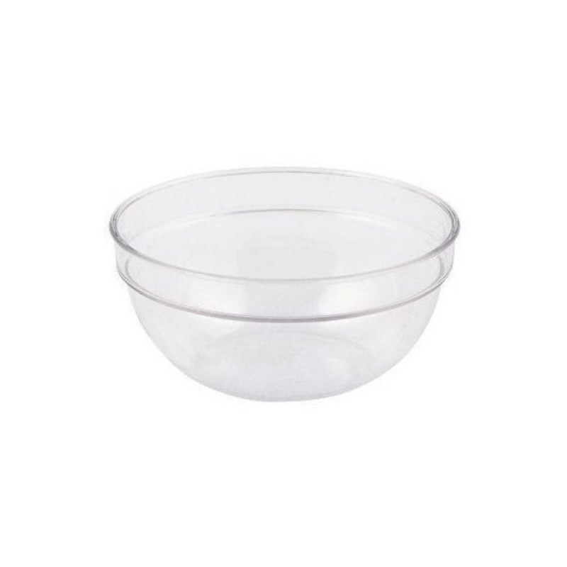 Pocillo Postre 10.5cm 180ml Plástico Transparente